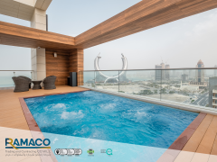 LUXURIOUS 2BR+1 FF Flat in Y Tower 14 in Marina District Lusail | City View